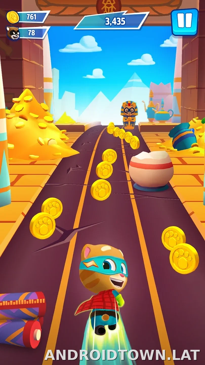 Говорящий Том: Погоня героев скриншот 1