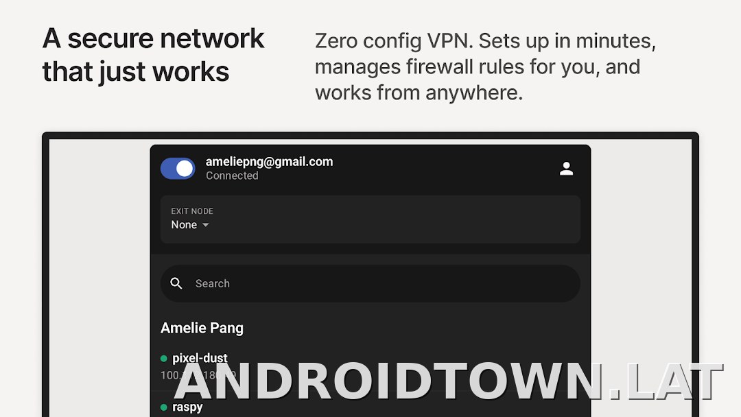 Tailscale скриншот 5